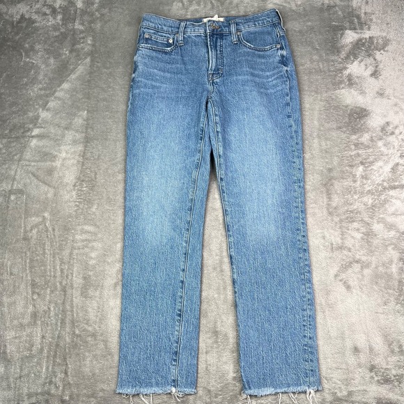 Madewell Denim - Madewell Jeans Womens 26 Blue Perfect Vintage Jean Straight‎ Leg Medium Wash